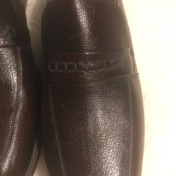 Florsheim Mens Brown  leather shoes size 91/2 main image 8
